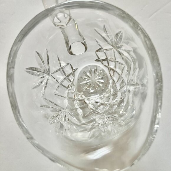 VINTAGE LENOX "Charleston Collection" Small Crystal Pitcher/Creamer EUC - Picture 4 of 6